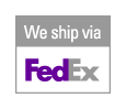 We ship FedEx